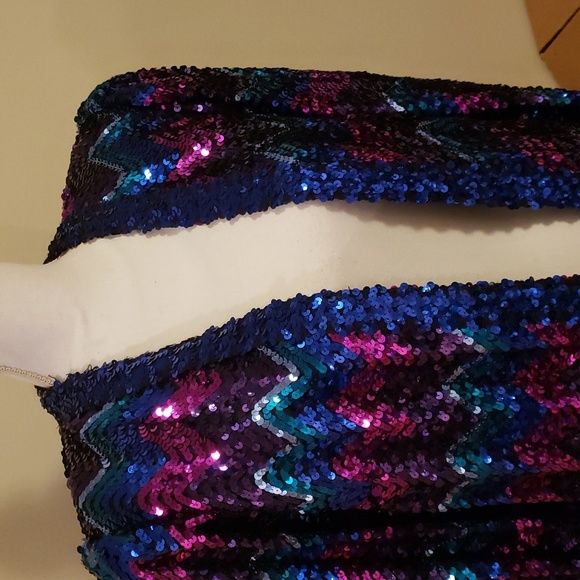 Vintage sequin jacket - Picture 2 of 5
